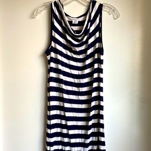 Maternity Striped Maxi Dress